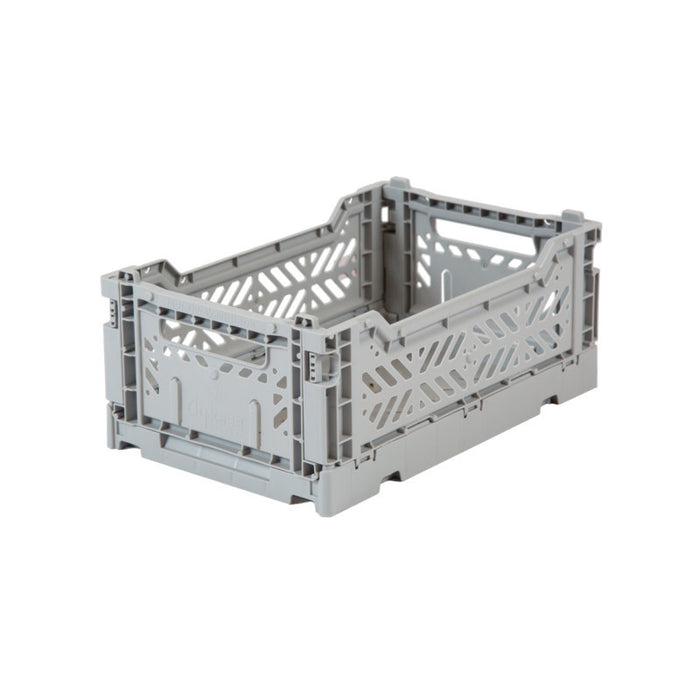 Crate plegable, gris - mini