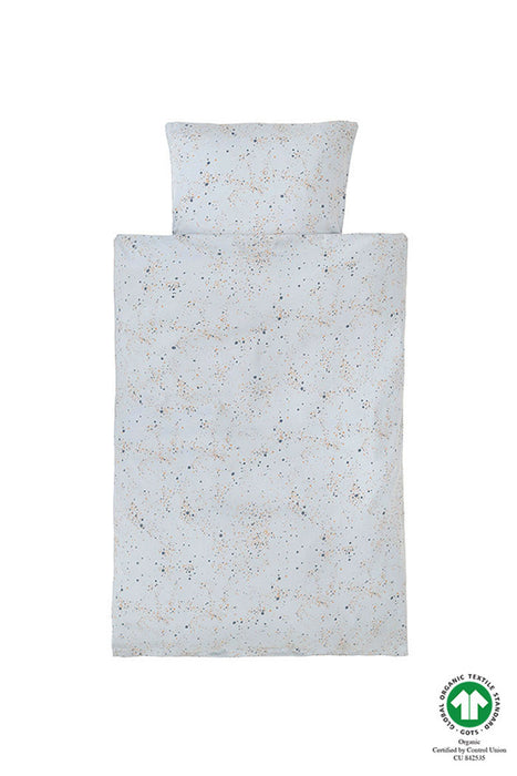 Lino de la cama del bebé, Ocean Grey