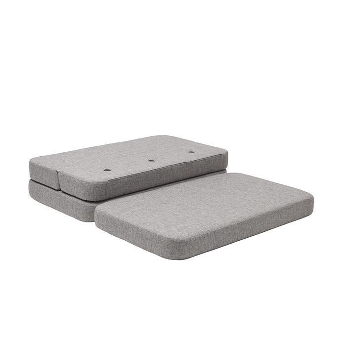 Sofá plegable XL, Multi Gray w. gris