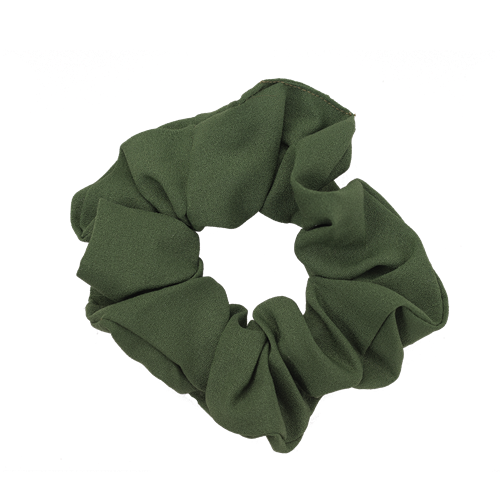 Scrunchie, verde básico