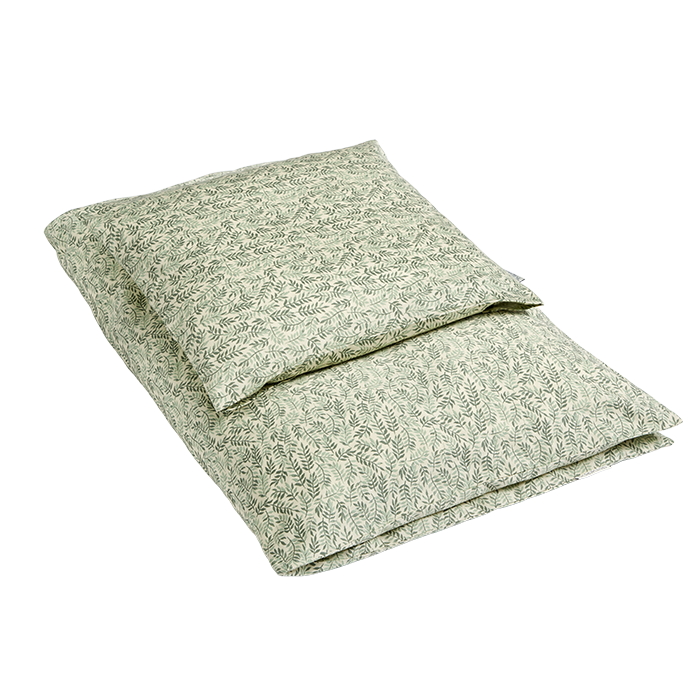 Lino de la cama, LAULEL LEAF, Green (Junior)