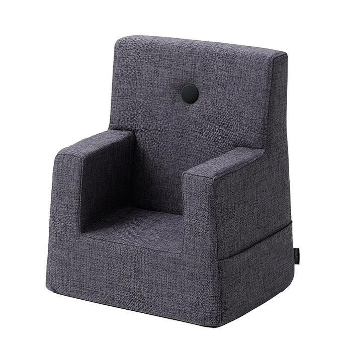 Silla para niños, azul gris w. gris