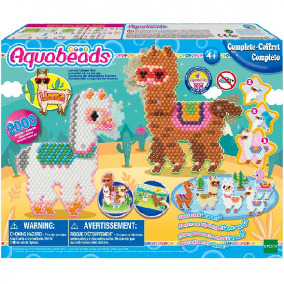 Set de familia Aquabeads Llama