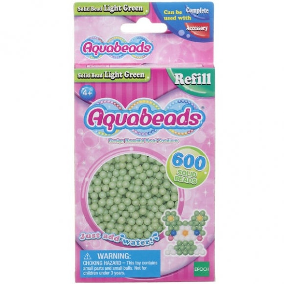 Paquete Aquabeads con perlas - verde claro