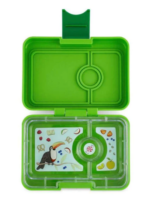 Yumbox Lunch Box, Minisnack (3 compartimentos) - Aguacate Green (Entrega: Semana 6)