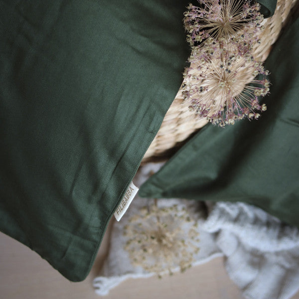 Ropa de cama para bebés, verde oscuro