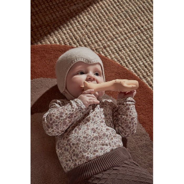 Baby teether, jirafa Noah - amarillo