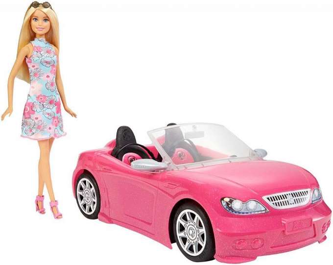 Barbie Glam Cabriolet con muñeca