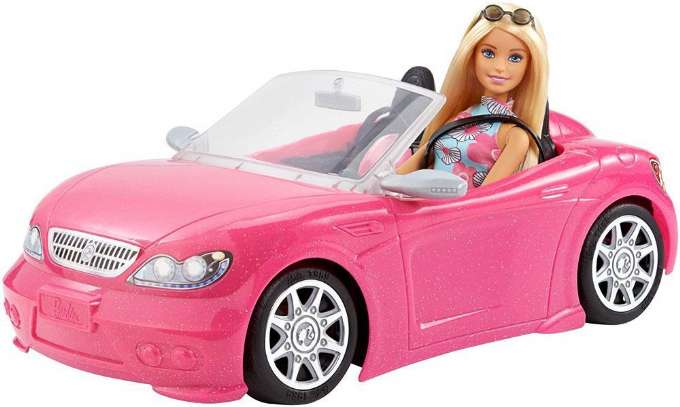 Barbie Glam Cabriolet con muñeca