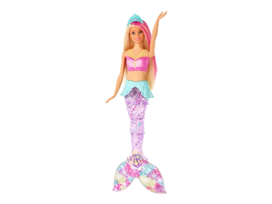 Barbie Mermaid con cola y luz en movimiento