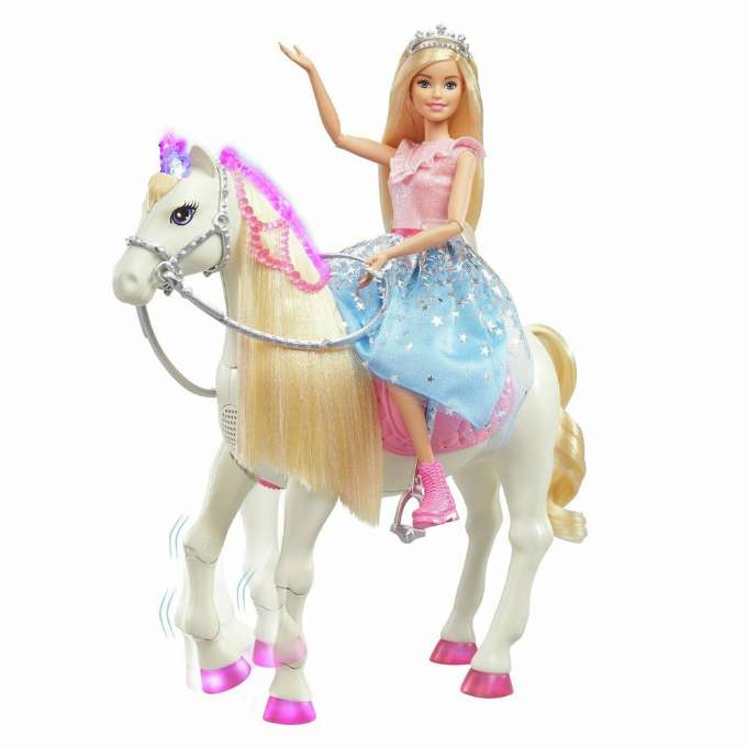 Barbie Princess Adventure Doll, Prance y Shimmer Horse