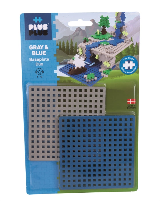 Plus más plus plus, 2 pk. - gris azulado