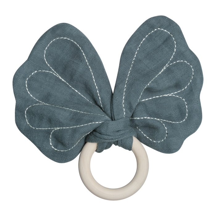 Teether, mariposa - azul