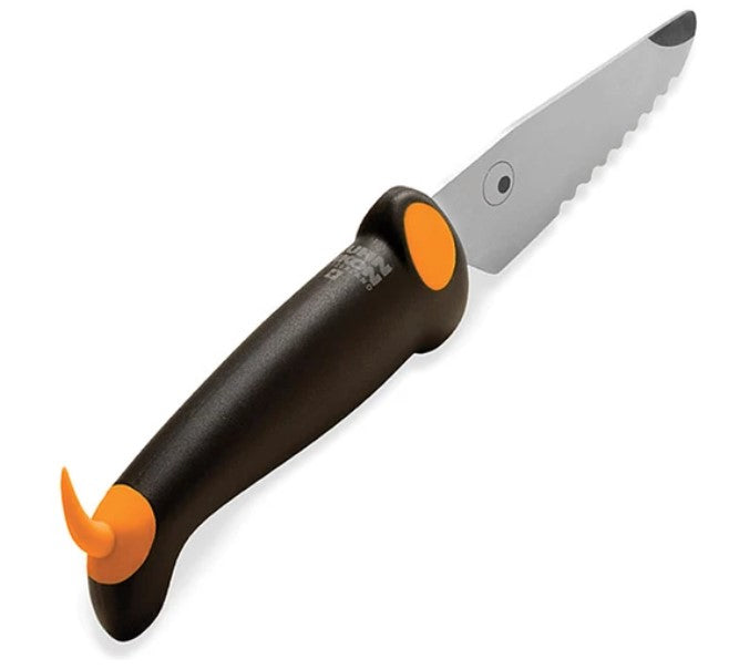 Cuchillo para niños con tachuela, negro