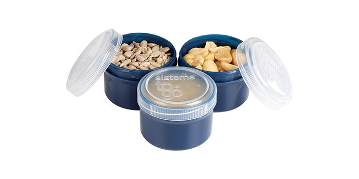 Cubos de vestimenta, 3 pcs., Azul