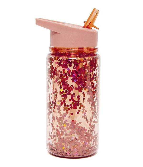 Botty Bottle Glitter flor de durazno