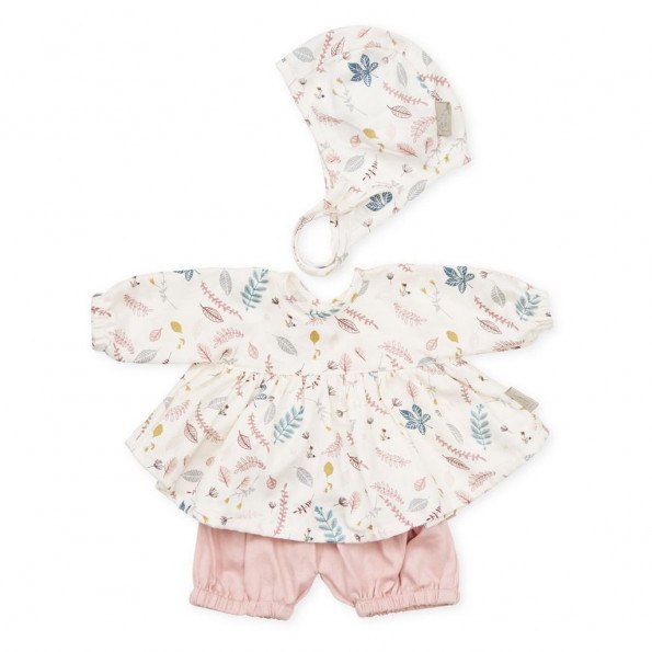 Ropa de muñeca, hojas prensadas Rose