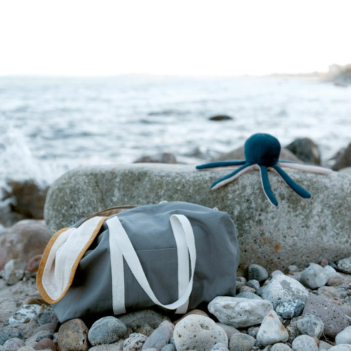 Bolsa de bolso, gris/azul