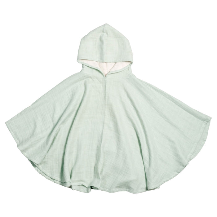 Muslin poncho, menta