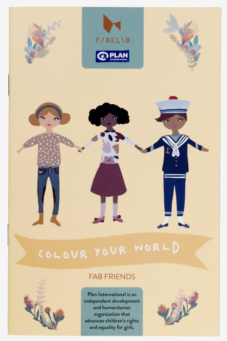 Fabelab x Plan Libro para colorear internacional - Color Your World