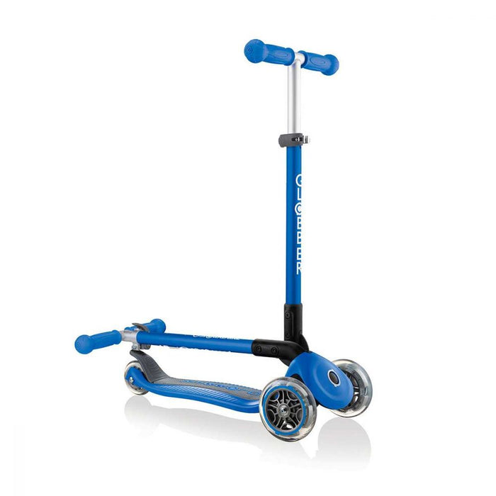 Scooter plegable para niños, primo - azul marino