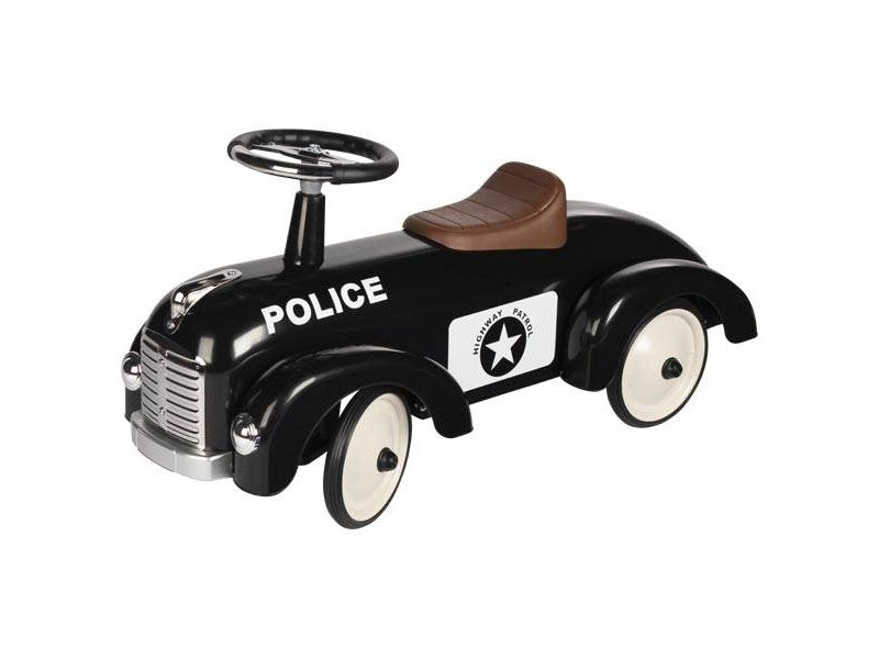 Coche en metal - coche de policía