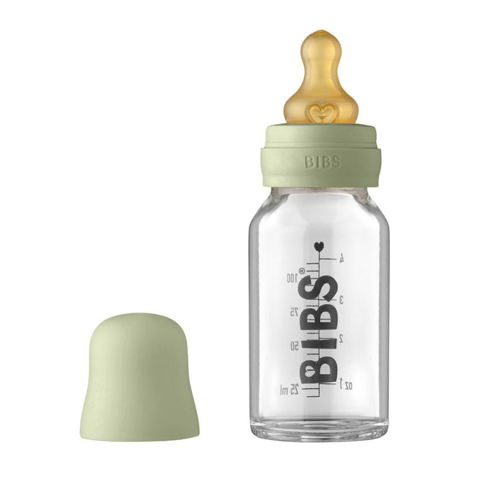 Biberón, conjunto completo - Sage (110 ml)