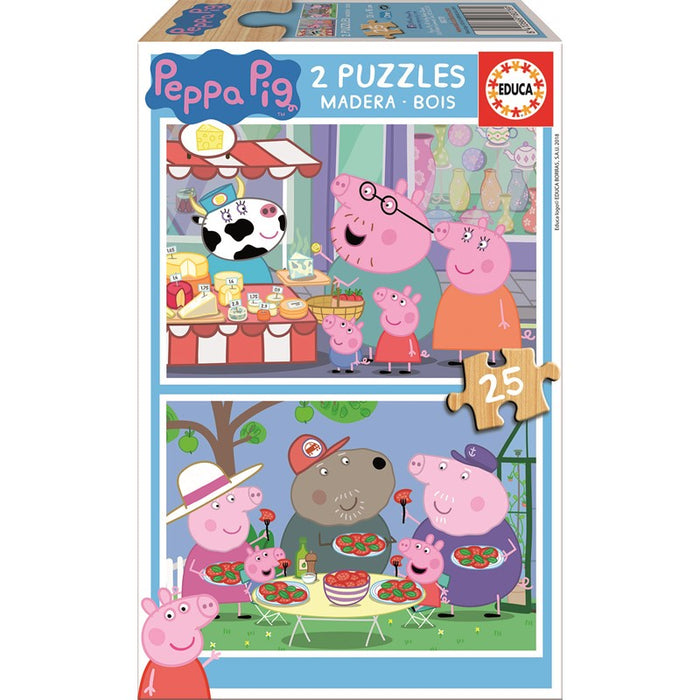 Rompecabezas de cerdo de peppa