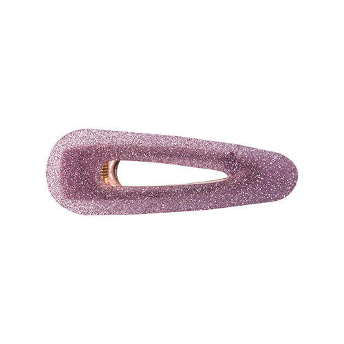 Clip de cabello - Rosa Glitter