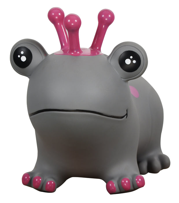 Jumping Frog - Gray / Pink