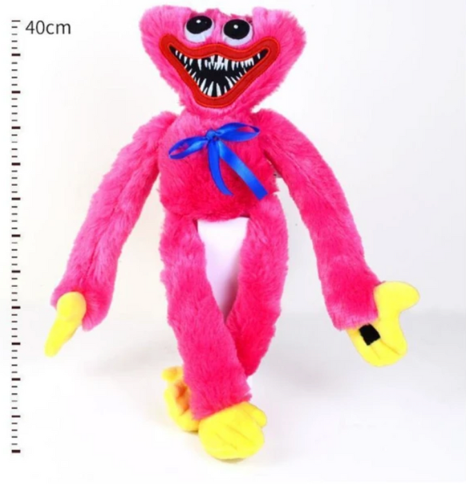 Huggy Wuggy Soft Toy, 40 cm - Pink