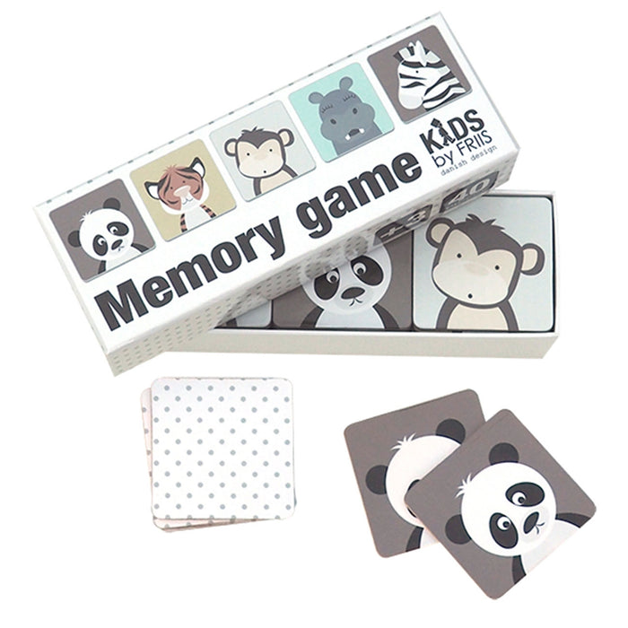 Juego de memoria, animales