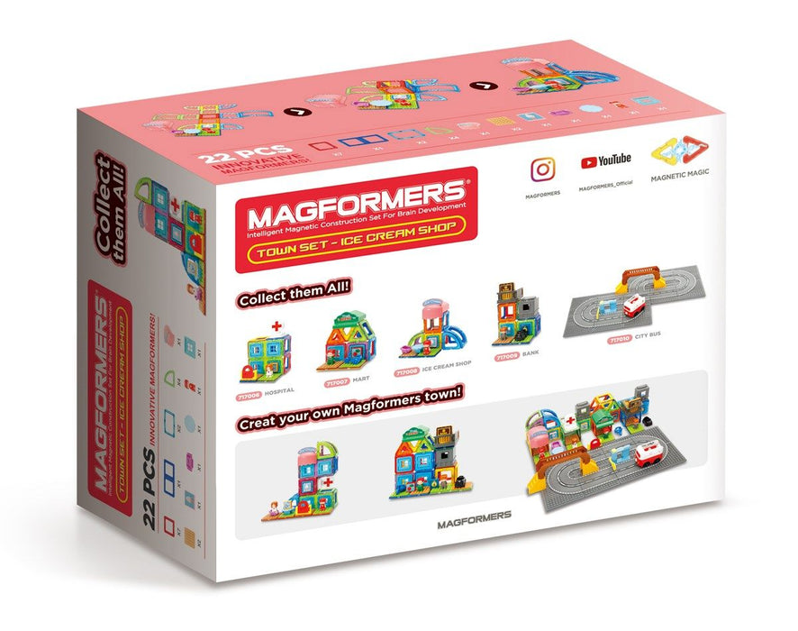 Juego de helados de Magformers