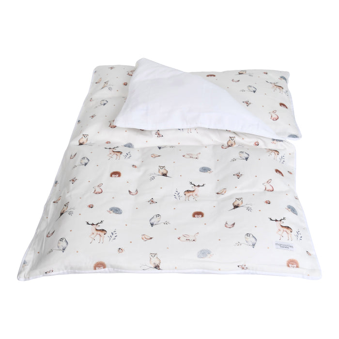 Ropa de cama junior - animales forestales