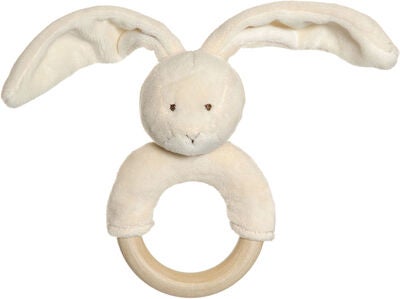 Diinglisar Rabbit sonajero con madera