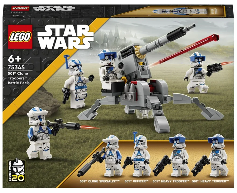 LEGO Star Wars 75345 Battle Pack con soldados clon de la Legión 501