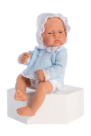 Lucas Baby Doll, 42 cm. (Jersy Punto Azul)