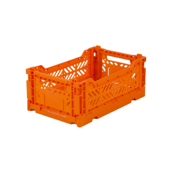 Crate plegable, naranja - mini