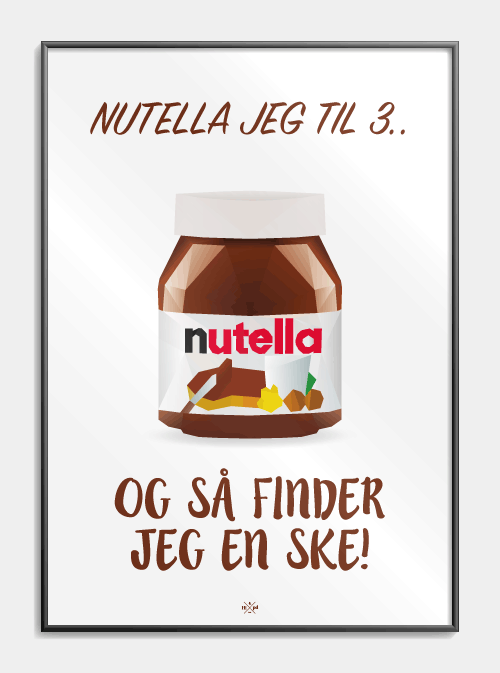 Nutella I a 3 póster, S (29,7x42, A3)