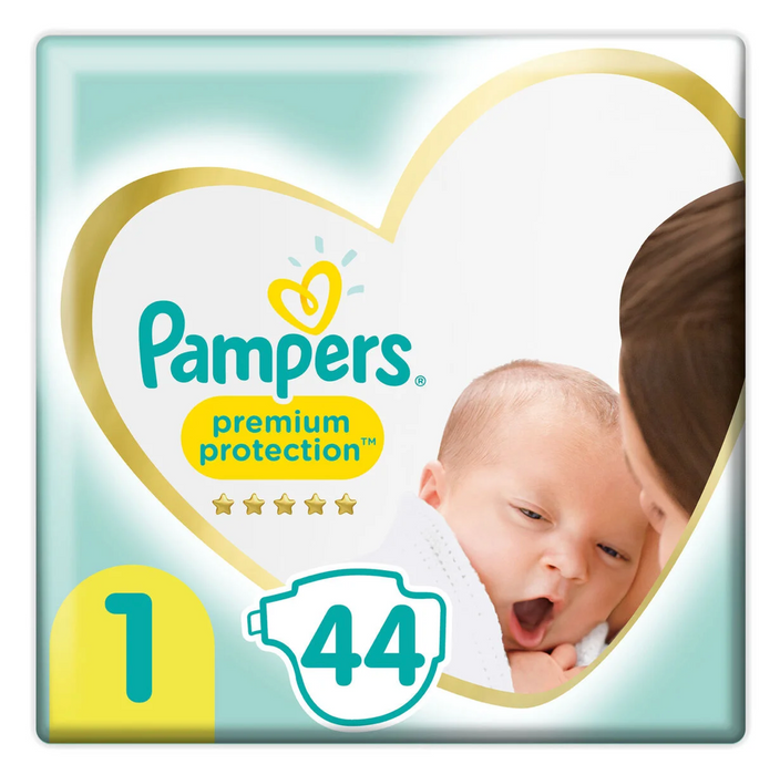 PAMPERS NUEVO Tamaño del pañal del bebé 1