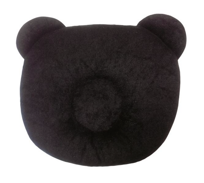 Almohada de bebé panda - negro