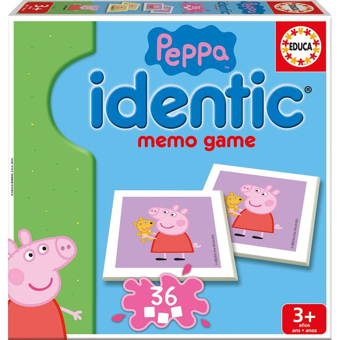 Juego de memoria de Peppa Pig