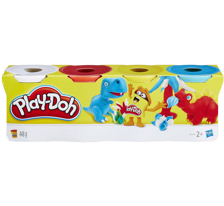 Play -doh, 4 cubos - dinosaurios