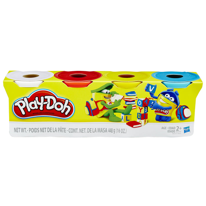 Play -doh, 4 cubos - colores clásicos