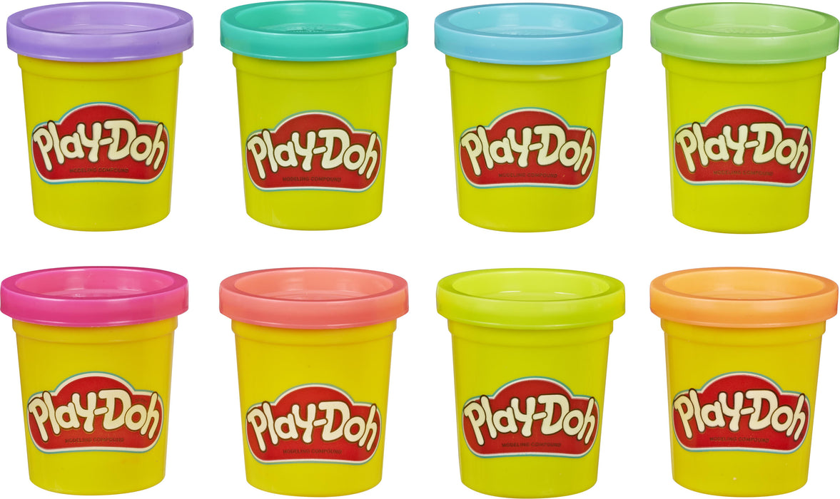 Play -Doh - Paquete de neón con 8 cubos