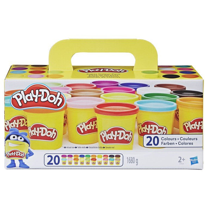 Play -Doh - paquete de súper color con 20 cubos