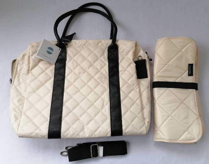 Bolsa de rompecabezas, beige ligero