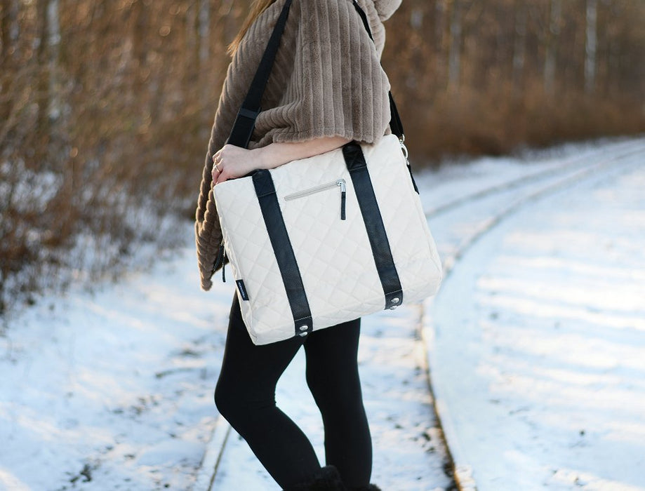 Bolsa de rompecabezas, beige ligero