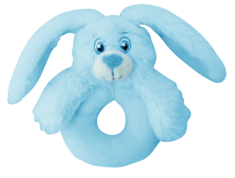 Baby Plush sonajero, azul