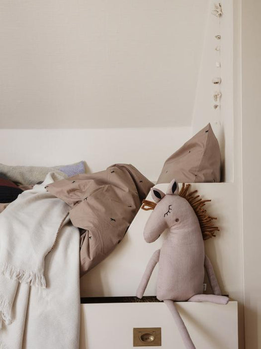 Oso / almohada de peluche, Rosa